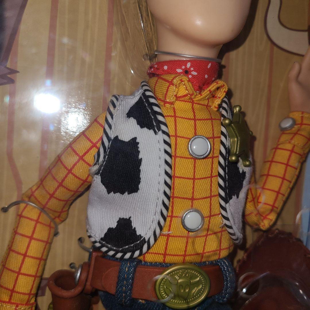 トイストーリー ウッディー 等身大トーキングフィギュア ディズニー 英語版 限定