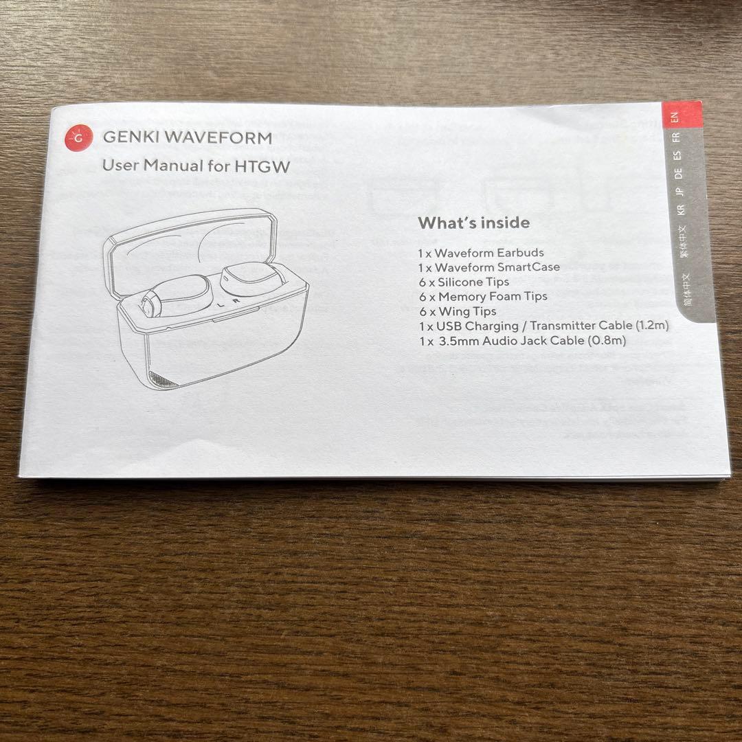 GENKI WAVEFORM ワイヤレスイヤホン