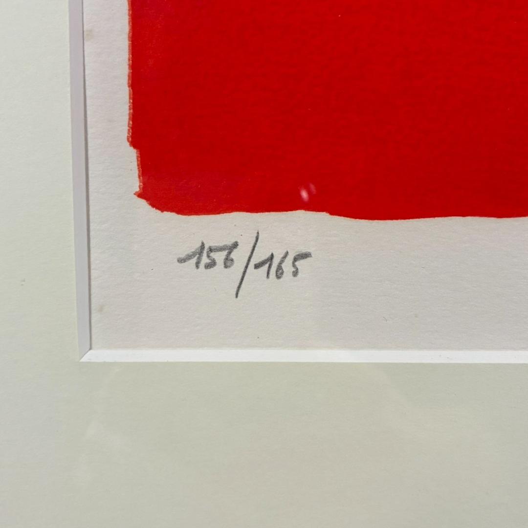 ベルナール・カトラン「ルバティエールのレジーヌ」リトグラフ 大作 直筆サイン入