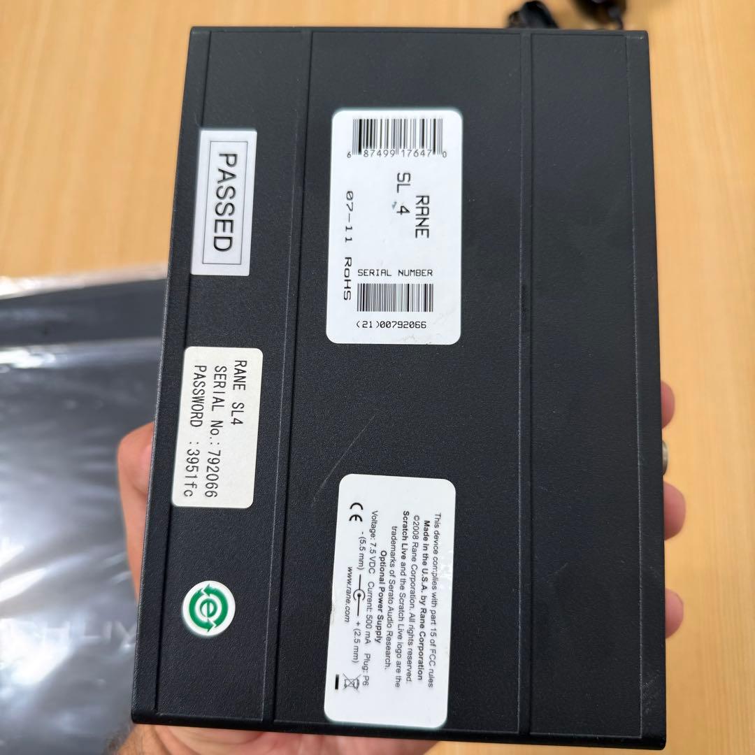 RANE SL4 Serato Scratch Live スクラッチライブsl4