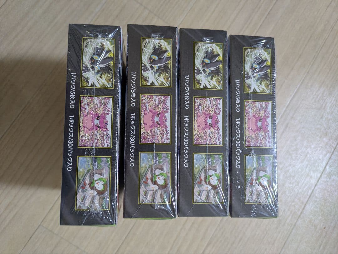 ポケモンカード ムニキスゼロ 4ボックス