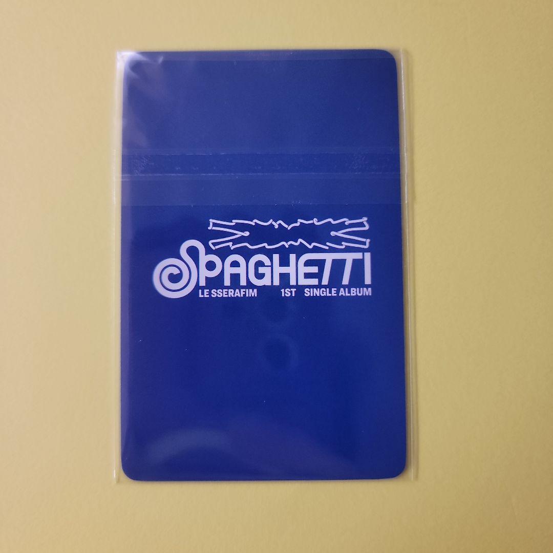 LE SSERAFIM ウンチェ　直筆サイン　トレカ　weverse 当選