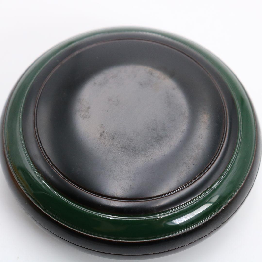 辻石斎作 秋草に鈴虫蒔絵 香合 茶道具 共箱共布　C900