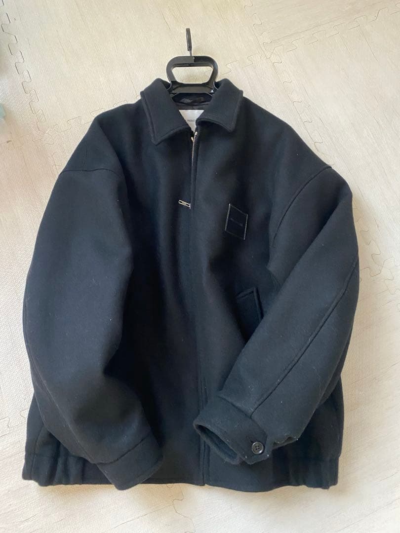 ジャケット・アウター COOTIE Wool Melton Sports Jacket M BLACK