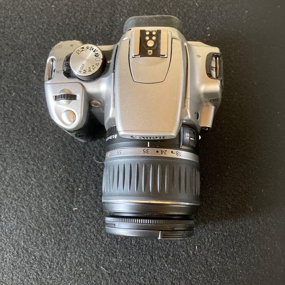 デジタルカメラ シルバー 18-55mmレンズ