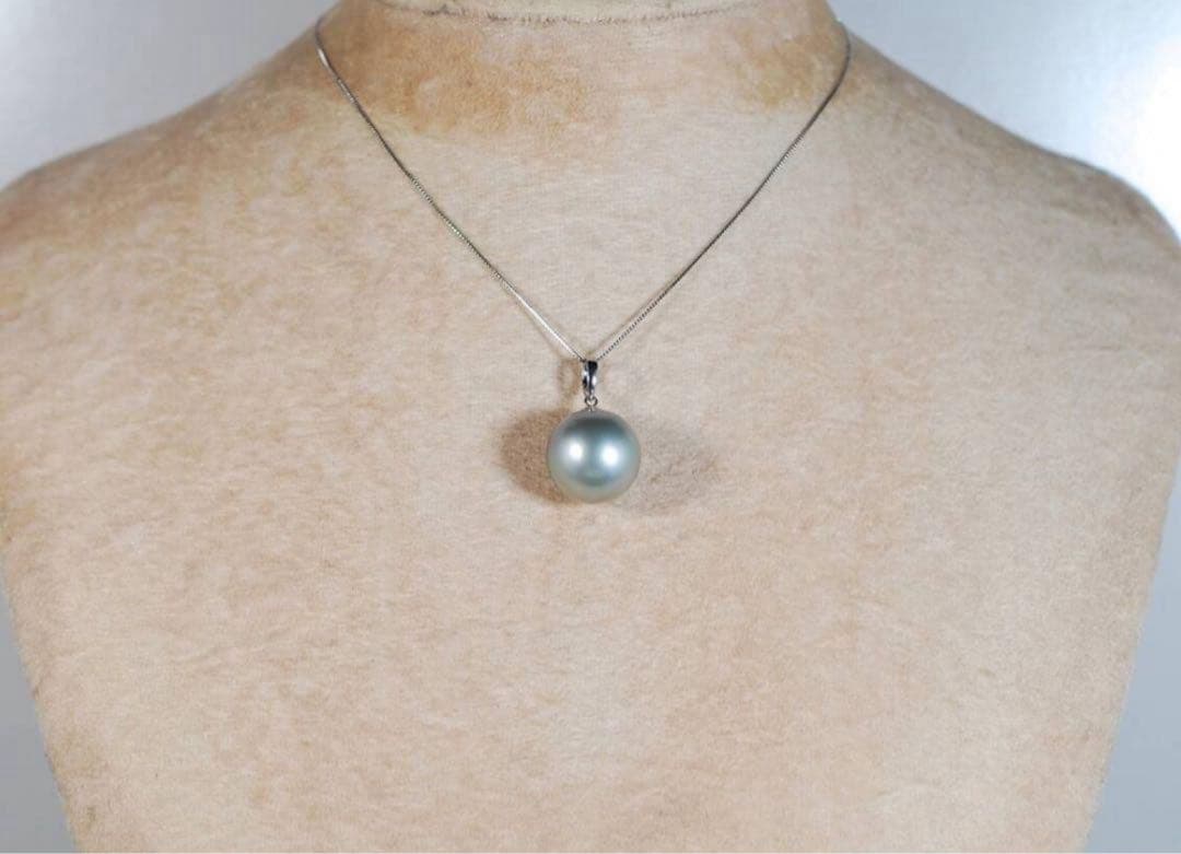 icachan様用！！【至高の特大☆】南洋白蝶真珠　pt850 パール　トップ