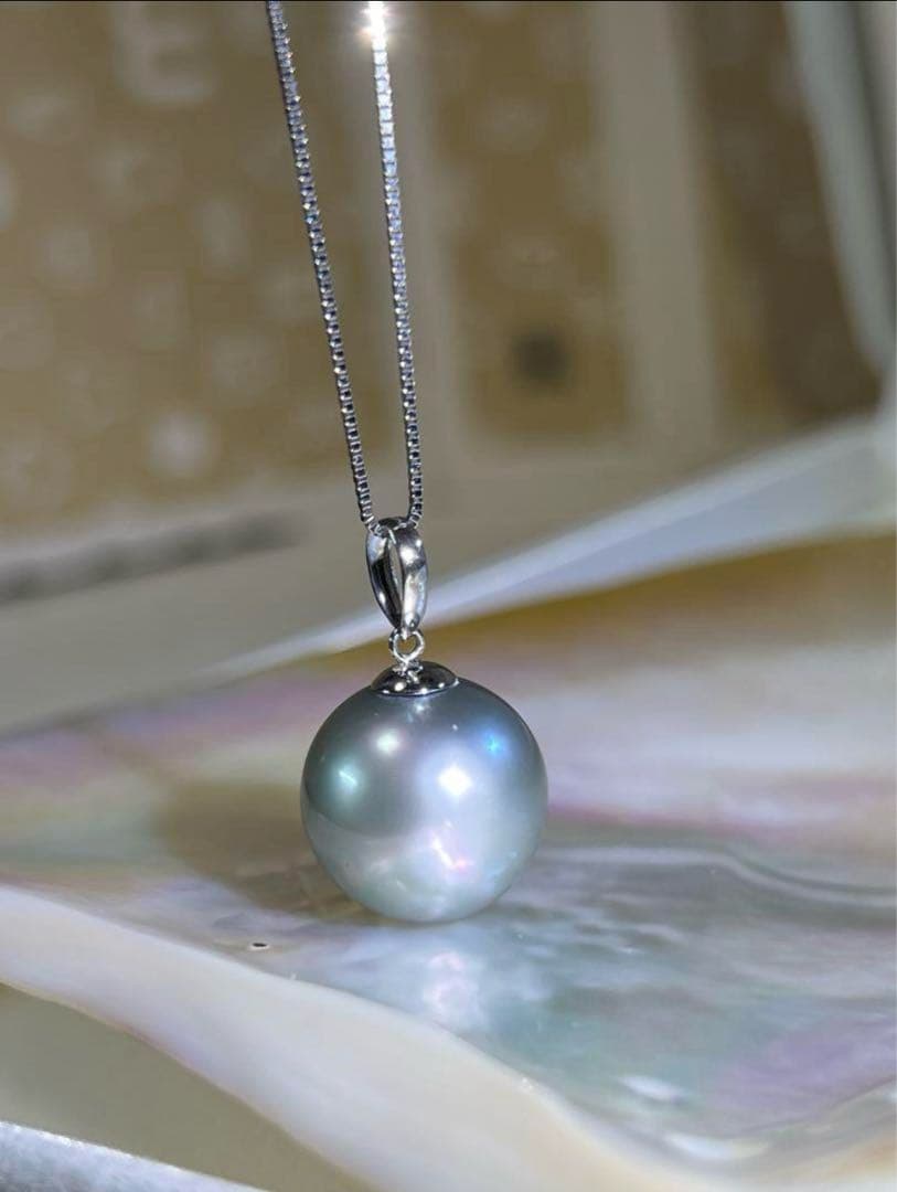 icachan様用！！【至高の特大☆】南洋白蝶真珠　pt850 パール　トップ