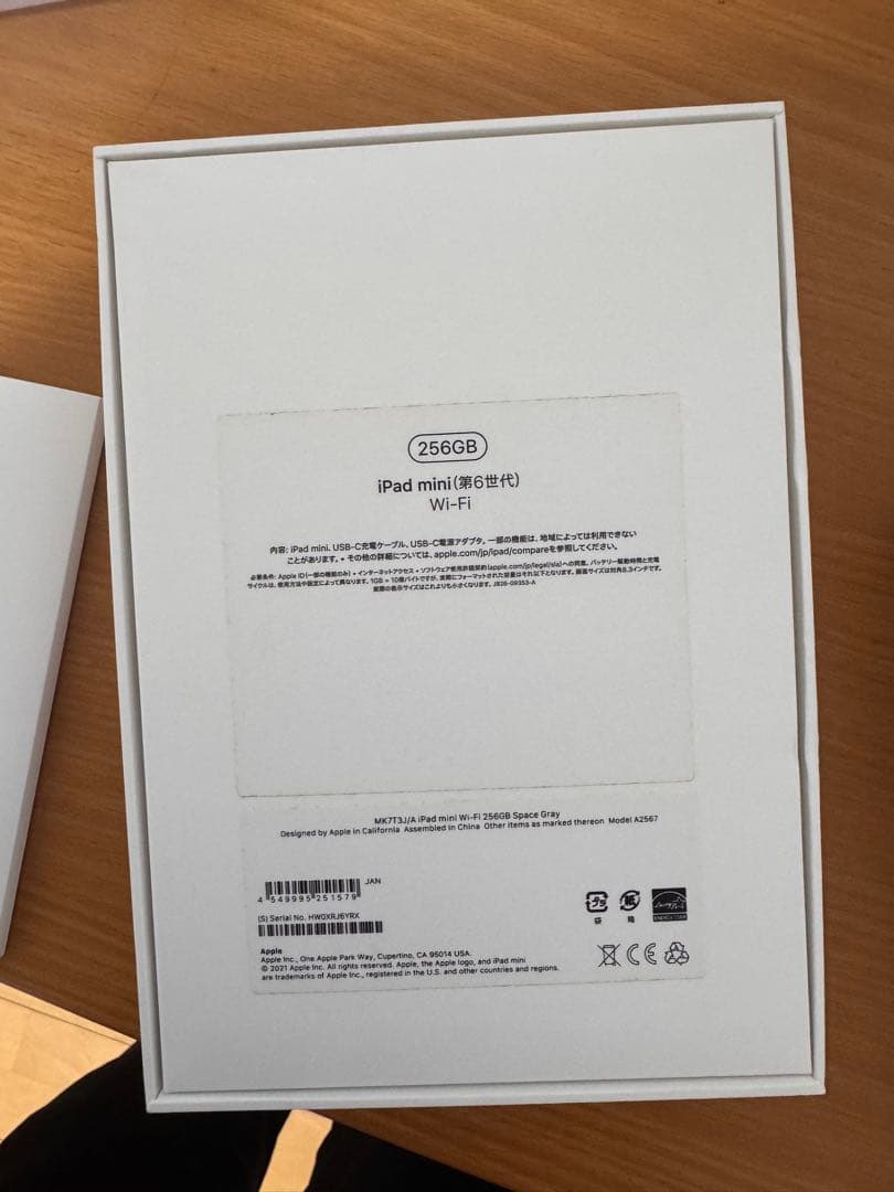 ipad mini (第6世代) 256GB