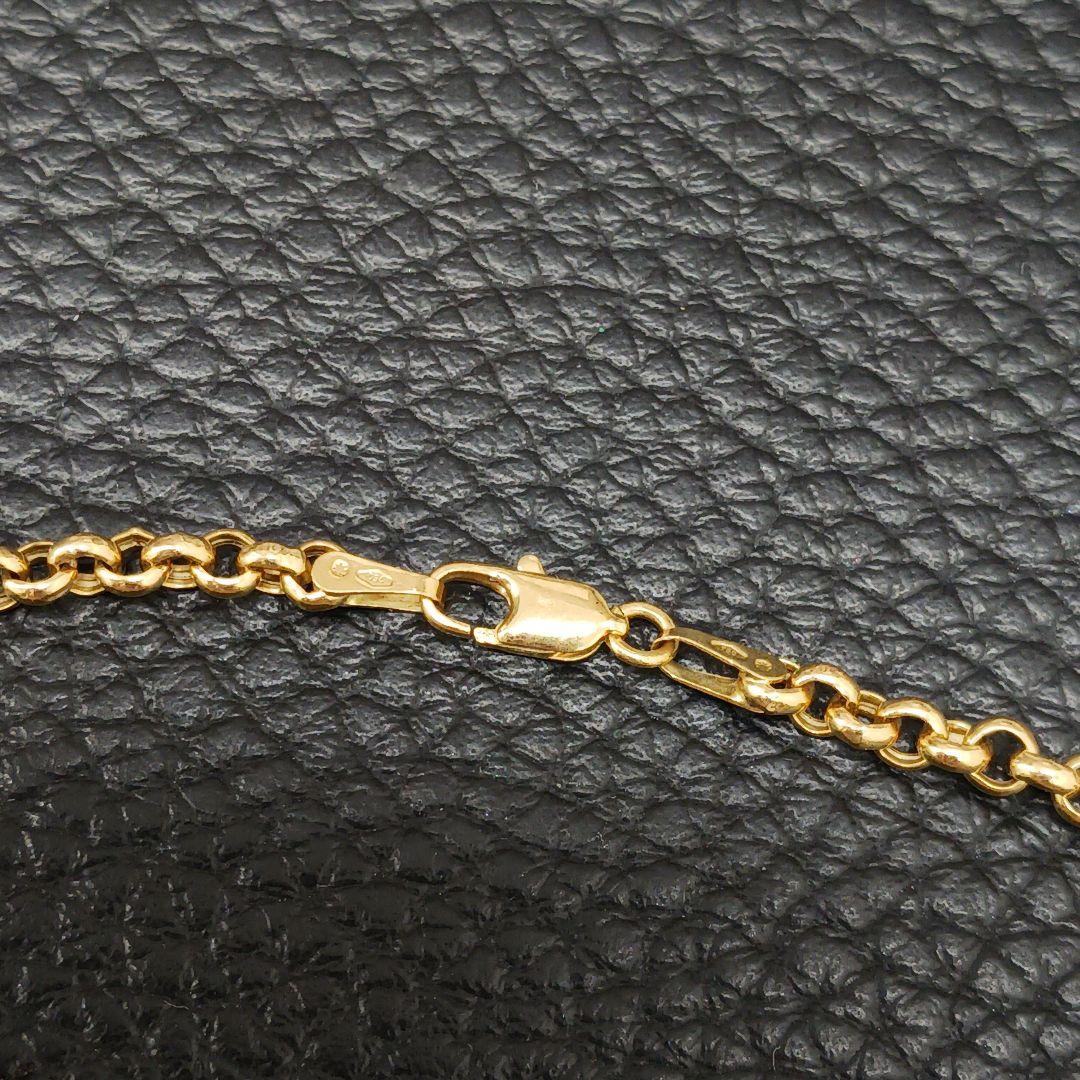 (C121001) K18 YG UNOAERRE ブレスレット ロロチェーン