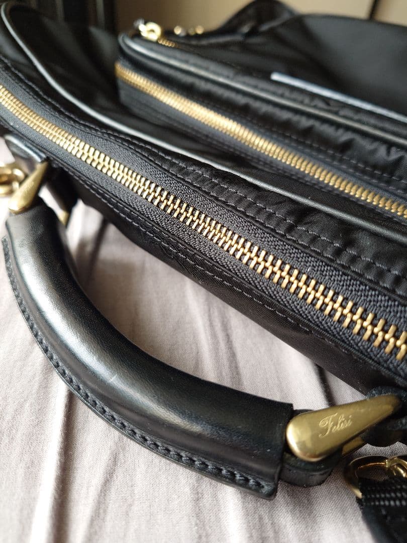 ヒッキー様 美品 Felisi 3way ビジネスバッグ ブラック 保存袋付き