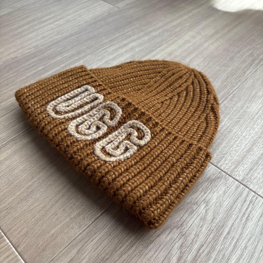 【試着のみ】UGG チャンキー クラフテッド リブ ビーニー　ニット帽