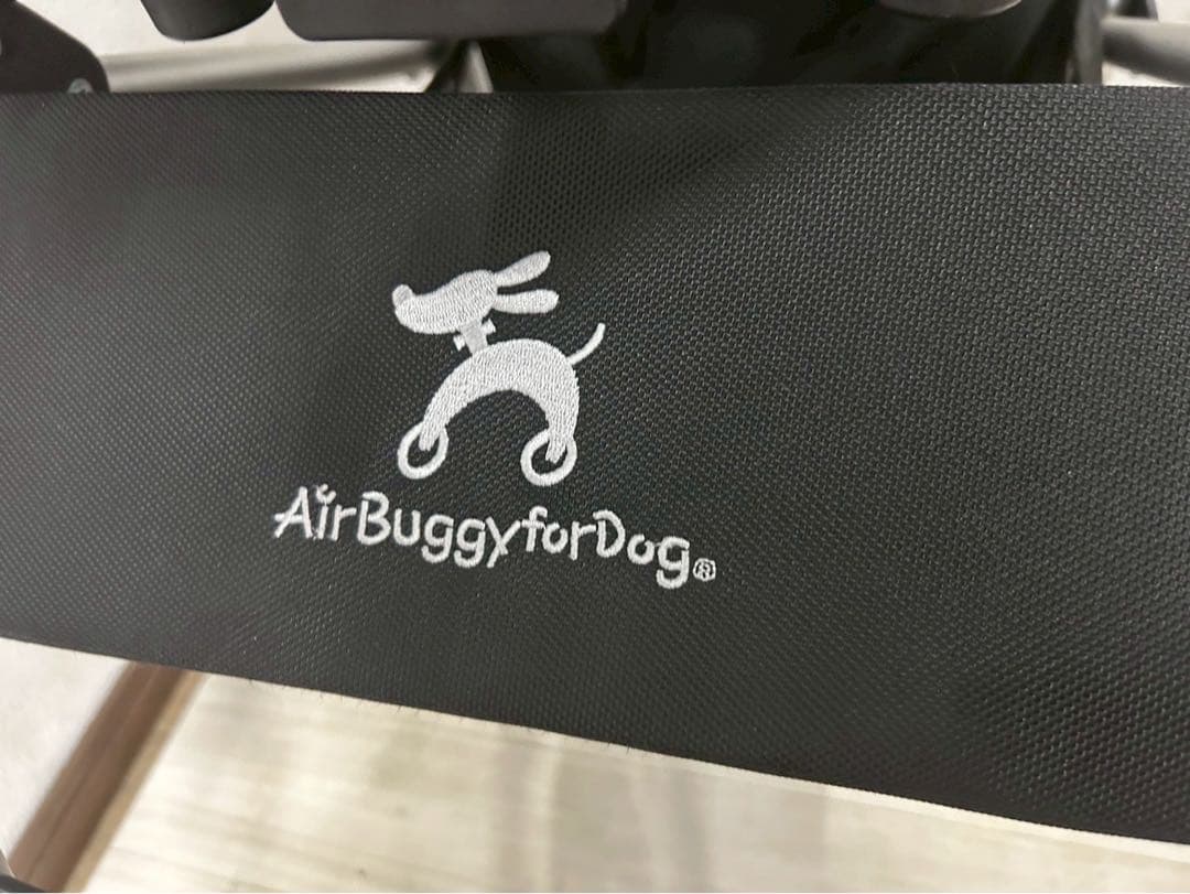 美品　ペットカート 黒　エアーバギー　AIRBUGGY