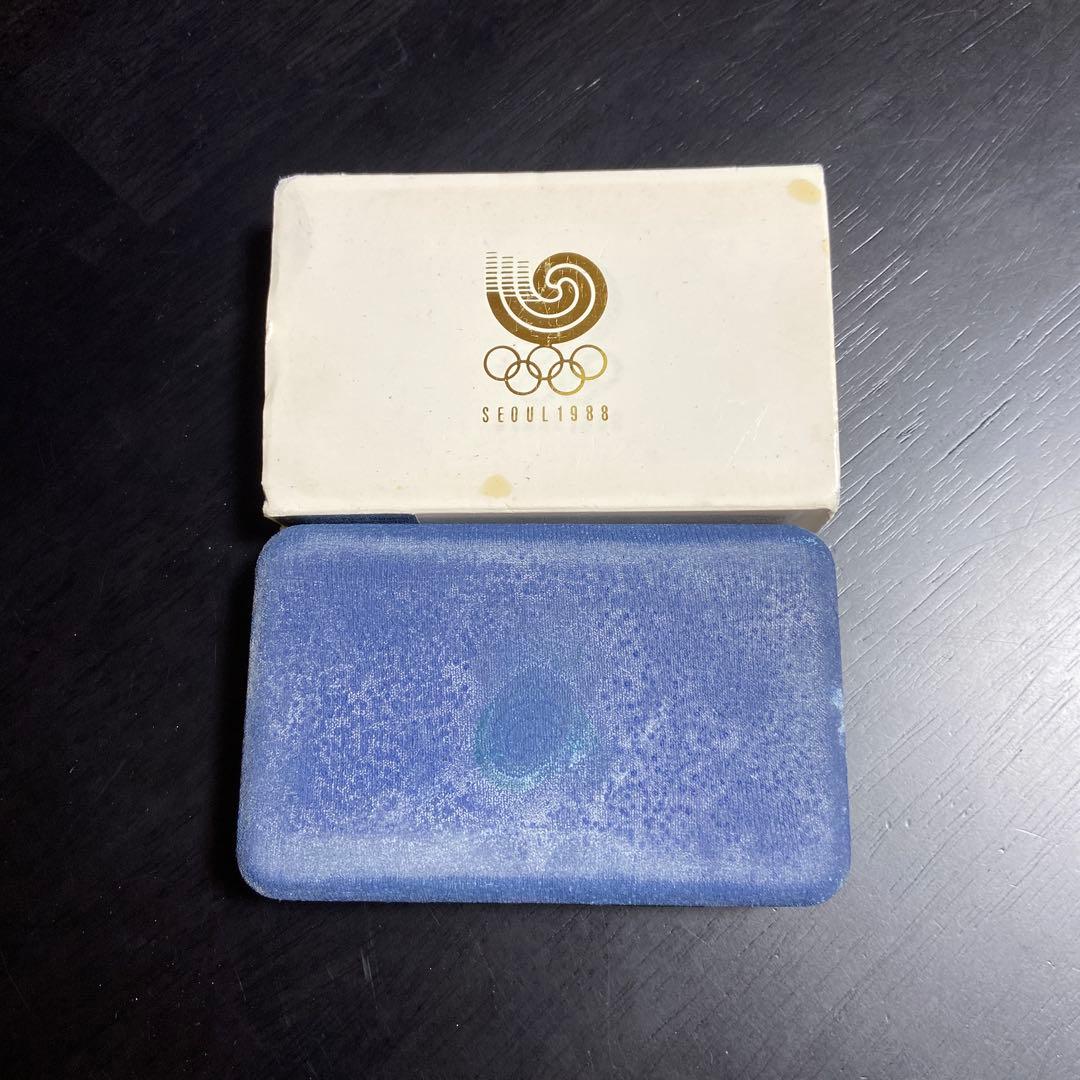 1988年ソウルオリンピック記念の銀製セット