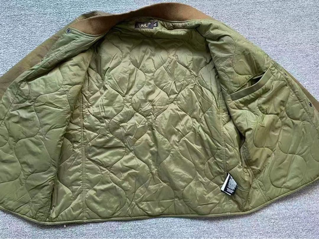 RRL ボンバージャケット Lサイズ オリーブ