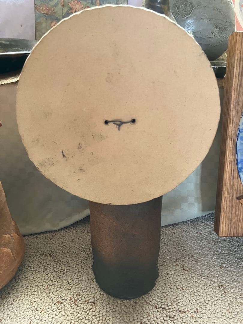 再値下げ！仏像　薩摩焼　陶芸家作品　忠雲窯　焼き物　置き物