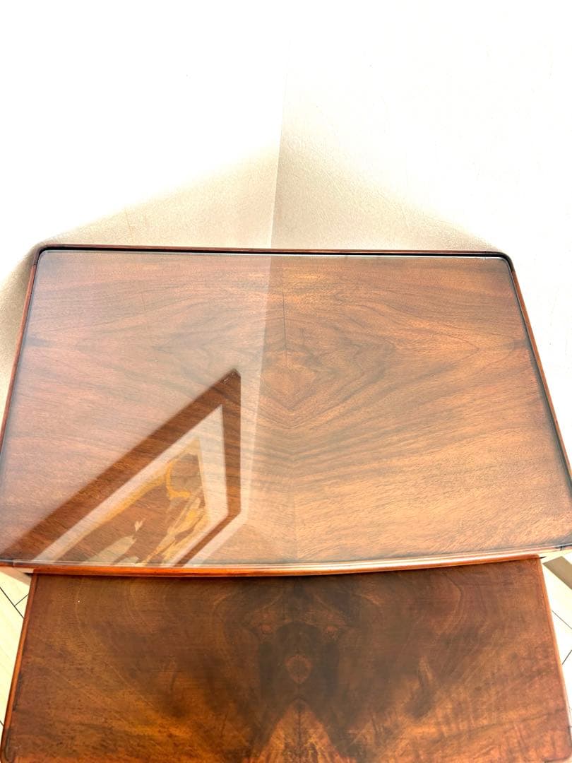 ネストテーブル　ヴィンテージ　マホガニー　北欧　家具　ヨーロッパ