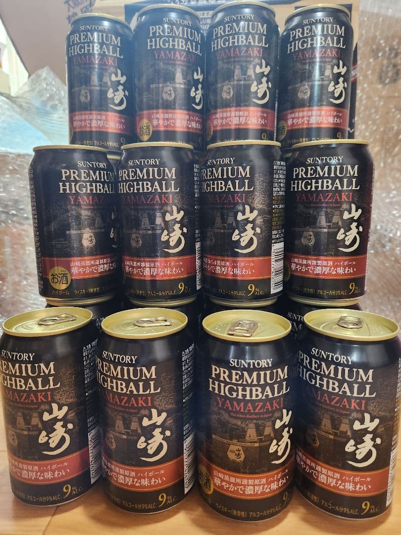 サントリー　プレミアム　ハイボール　ヤマザキ 9% 24缶(未開封品)