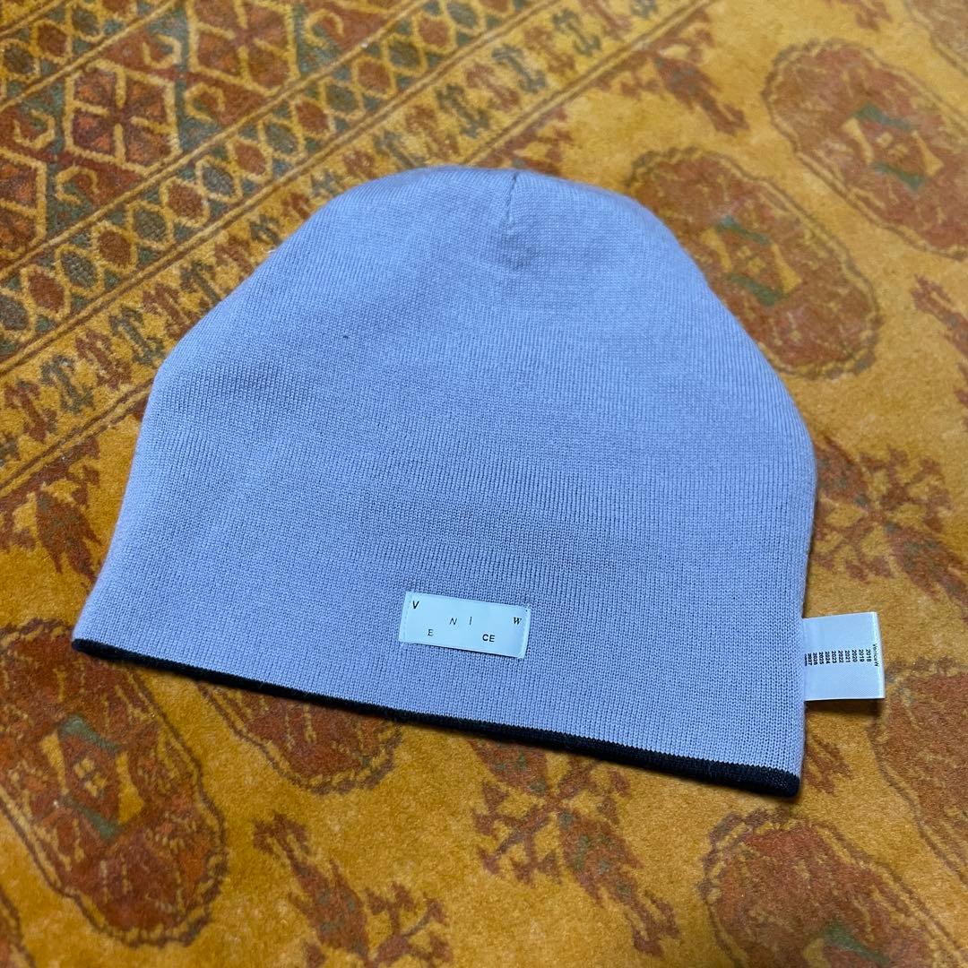 venicew ニットビーニー　リバーシブル　目