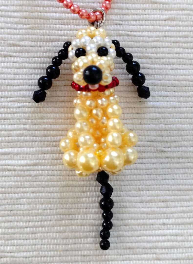 東京ディズニーリゾート プルート ネックレス ビーズ