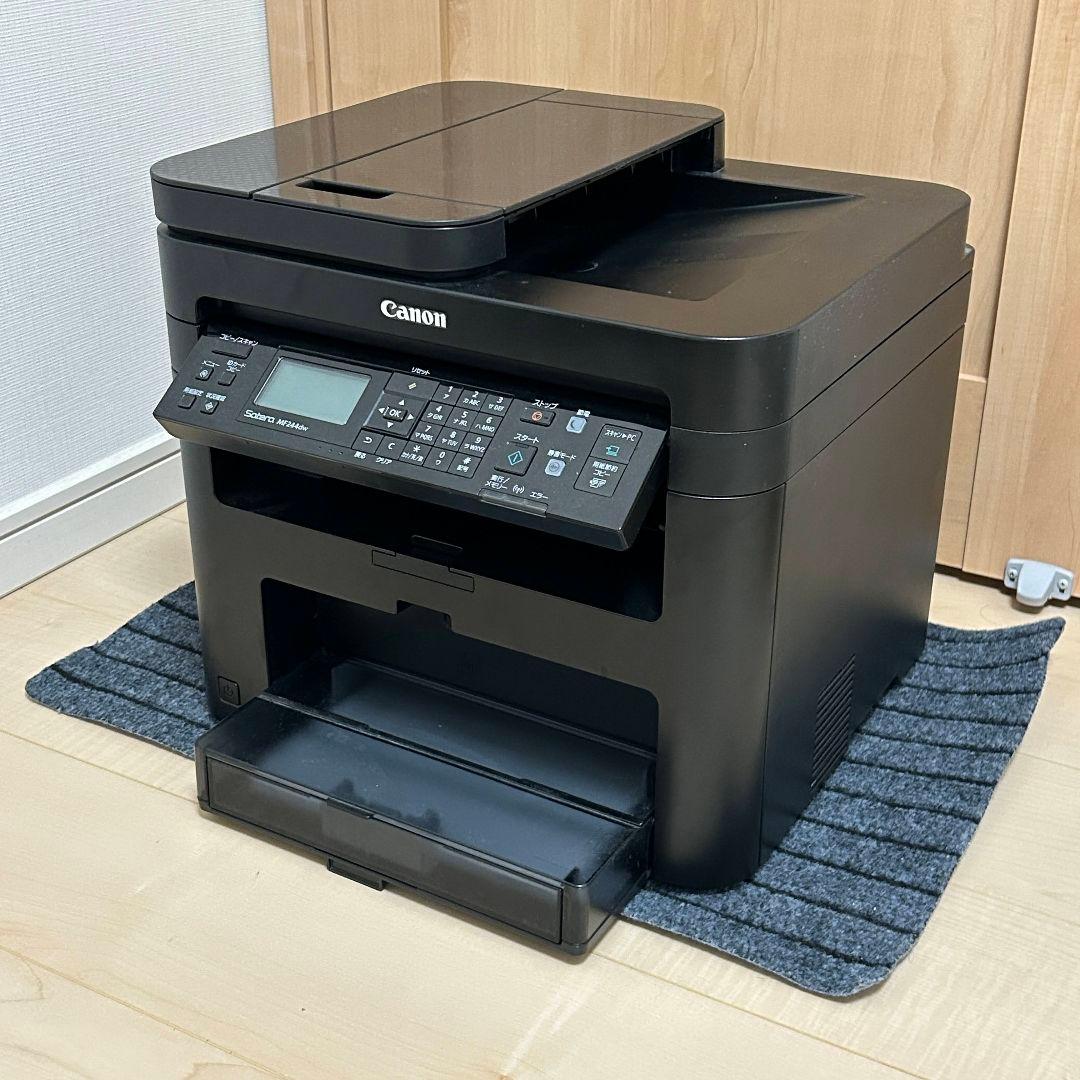 Canon A4レーザー複合機 satera MF244dw 未開封トナー1本付