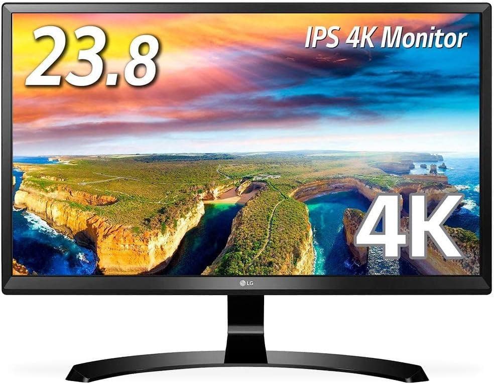 美品★LG 23.8インチ IPS 4K モニター 24UD58-B ★送料込