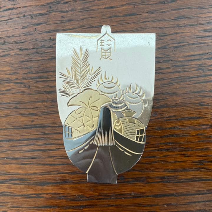 専用　生駒時計店製純銀　宝船　蓋物　楊枝入れ　ボンボニエール　1932年　箱付き