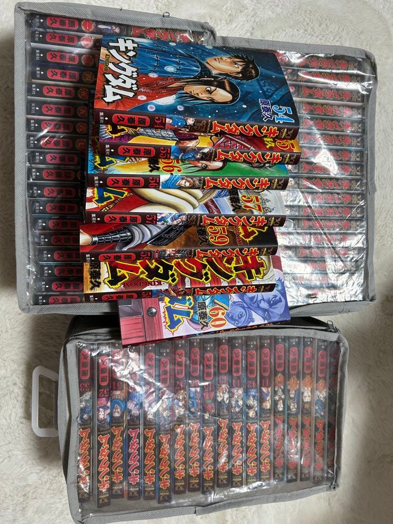 キングダム 1〜60巻 ★即購入OK★ 少し汚れあり