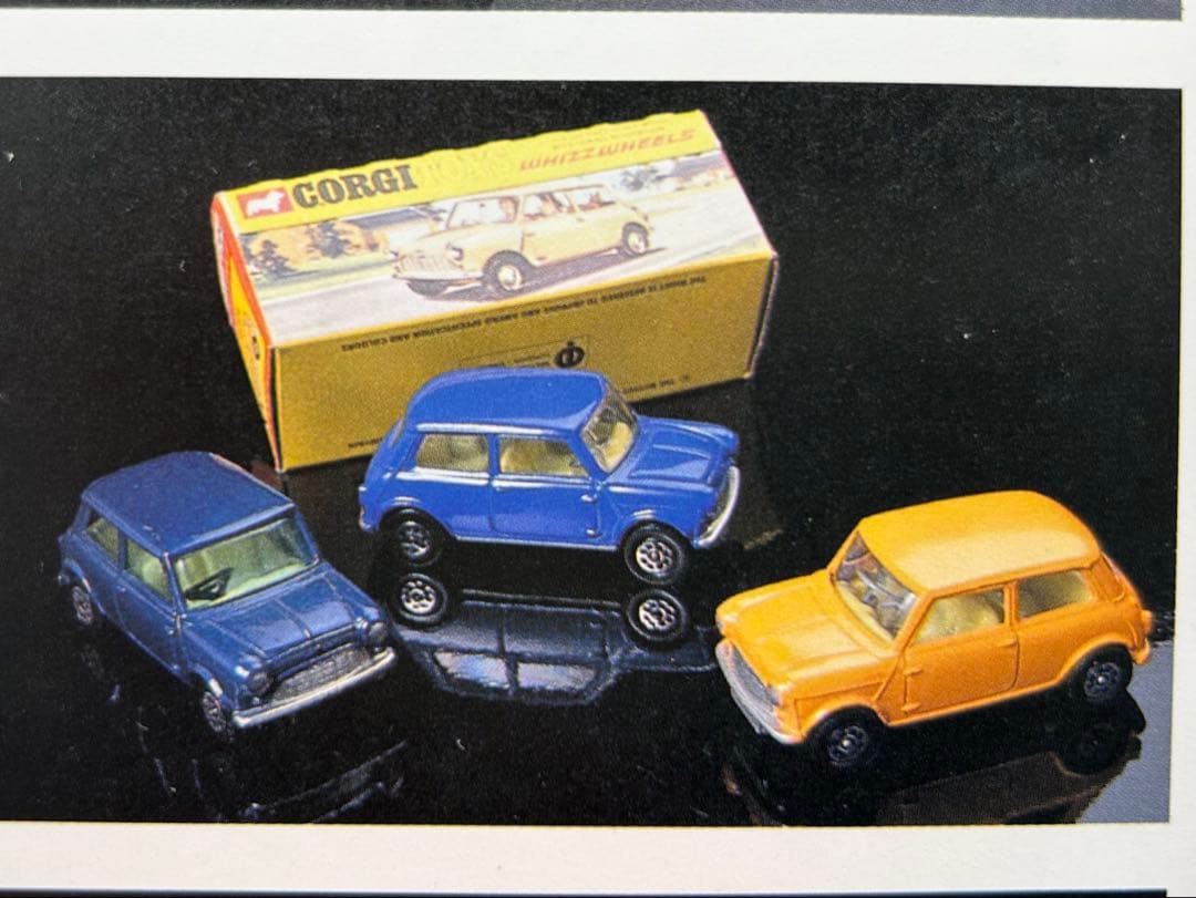 レア！　CORGI コーギ　ミニクーパー　No.204 ミニカー　青