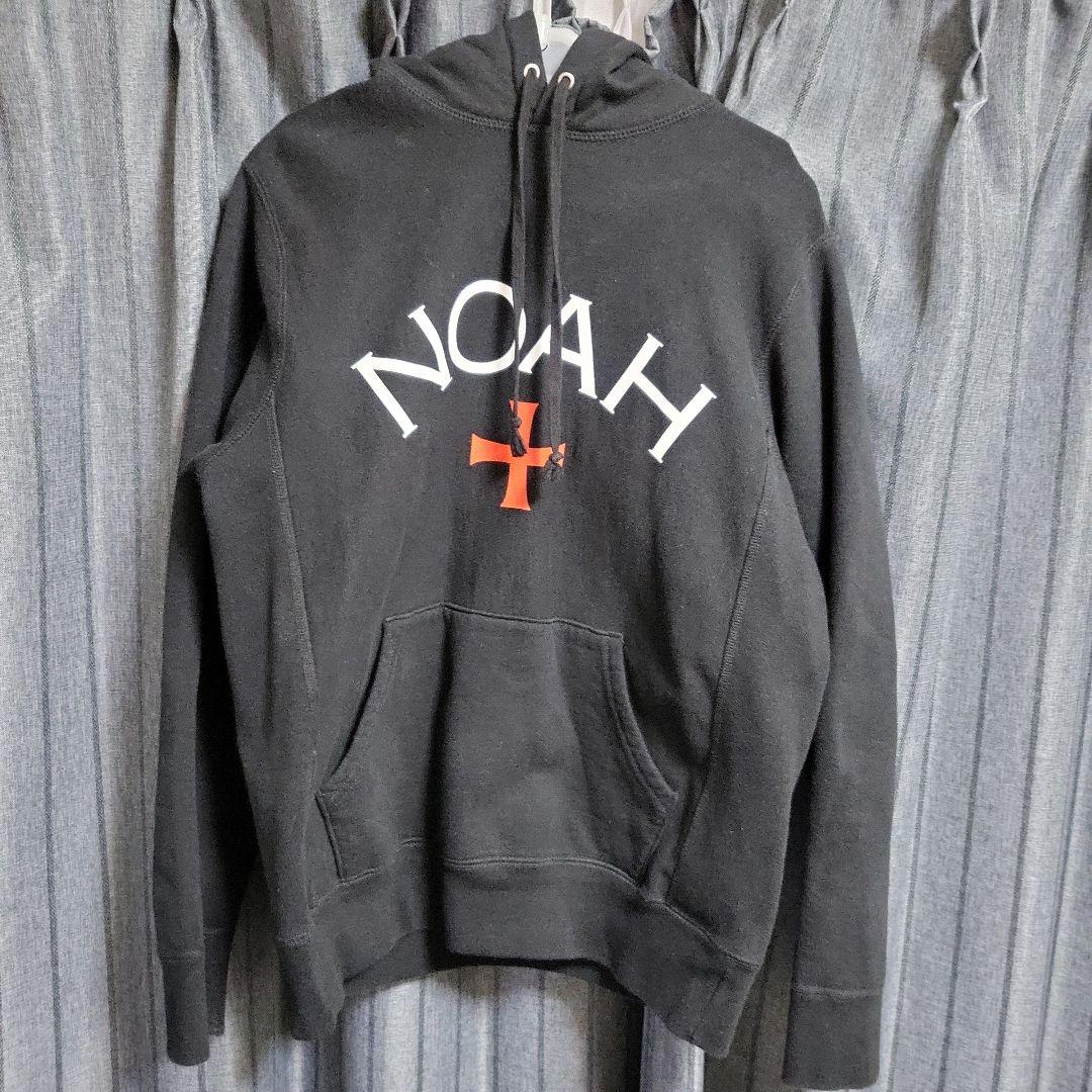 NOAH フード付きパーカー　ブラック　Sサイズ