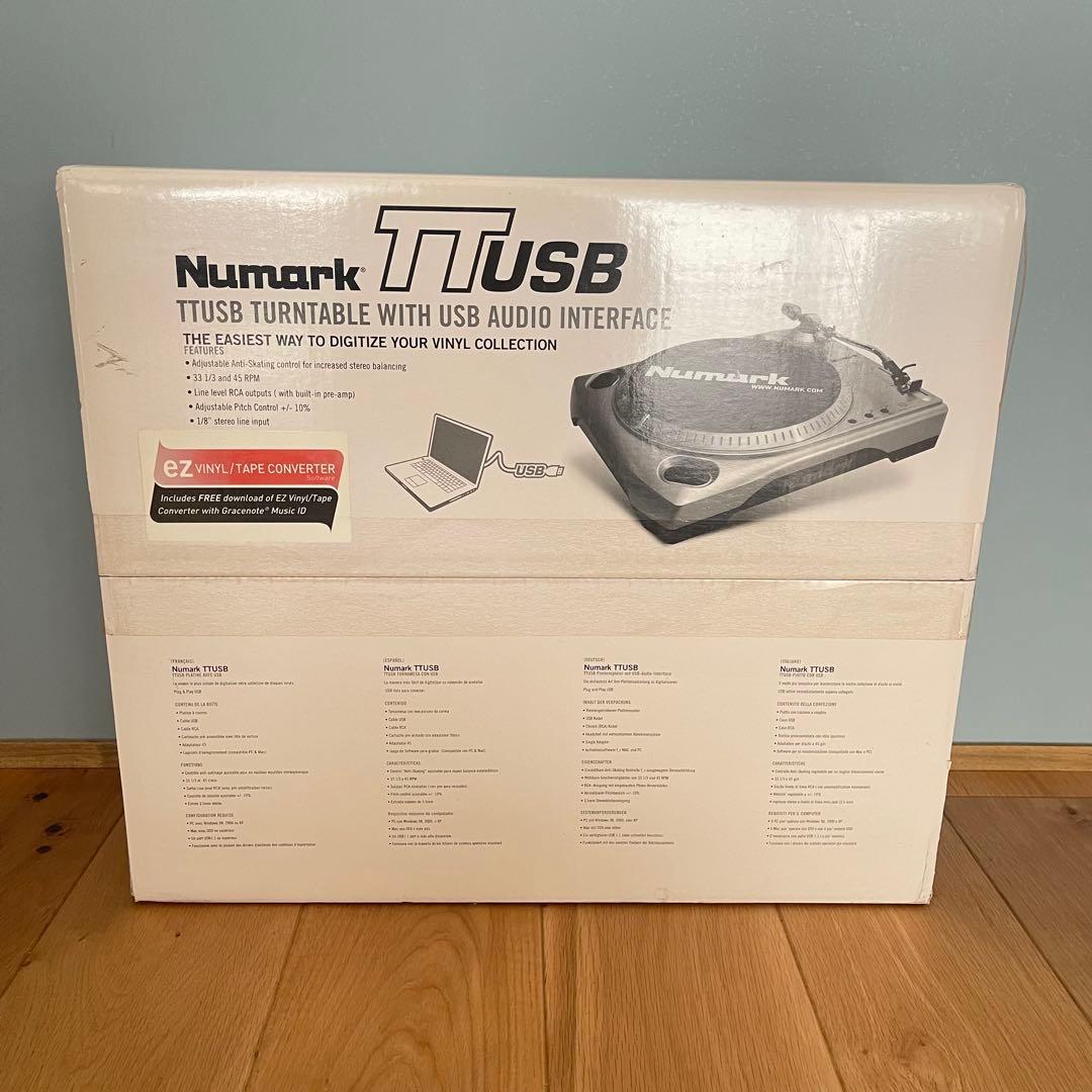 新品 未使用 未開封 Numark TTUSB レコードプレーヤー