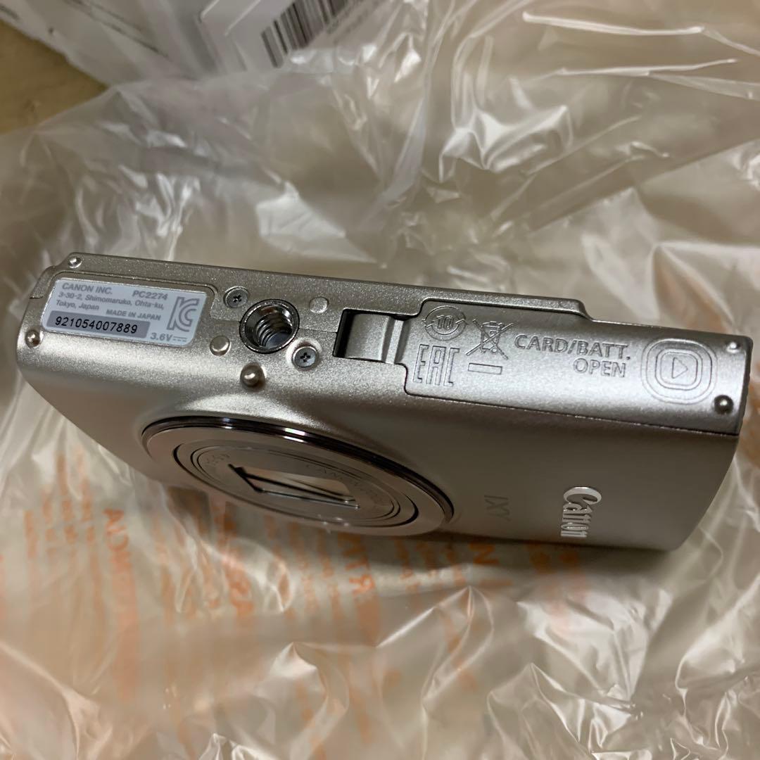 新品　Canon コンパクトデジタルカメラ IXY 650 シルバー 光学12倍