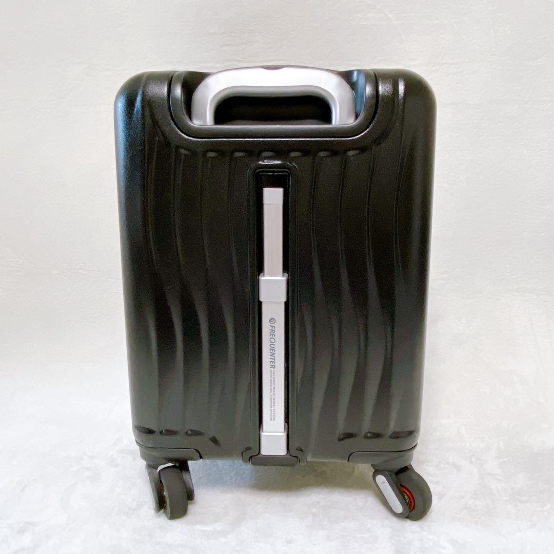 FREQUENTER　4輪キャリーケース　CLAM　23L　静音　機内持込　黒