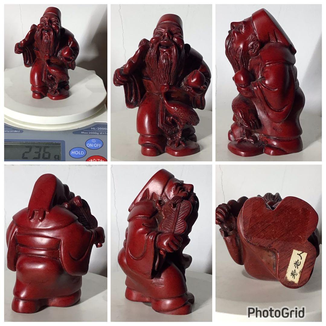 縁起物 彫刻 工芸品置物 七福神 国際交流 外交視察団代表〜贈与品 開運 風水