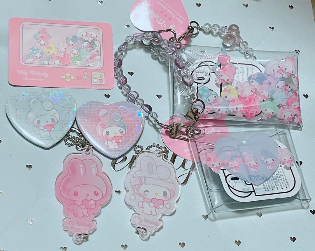 マイメロディ Girly Pop Heart 50周年 まとめ売り