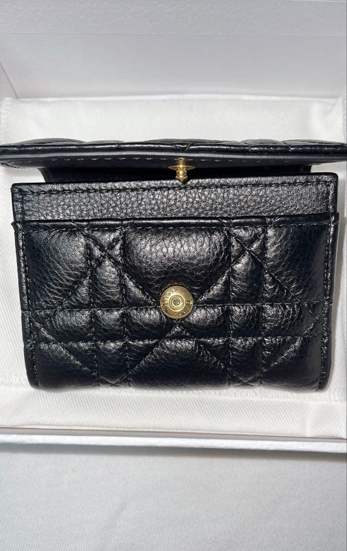 Dior Caro Veronia ウォレット カナージュ カーフスキン