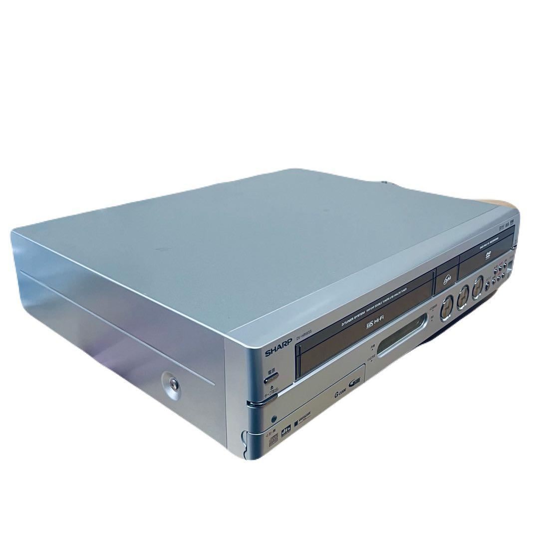 SHARP DV-HRW55 VHS DVD ダビング 一体型DVDレコーダー