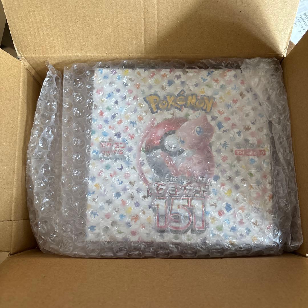 ポケモンカード 151 BOX 新品未開封　ミュウSAR おまけ付き