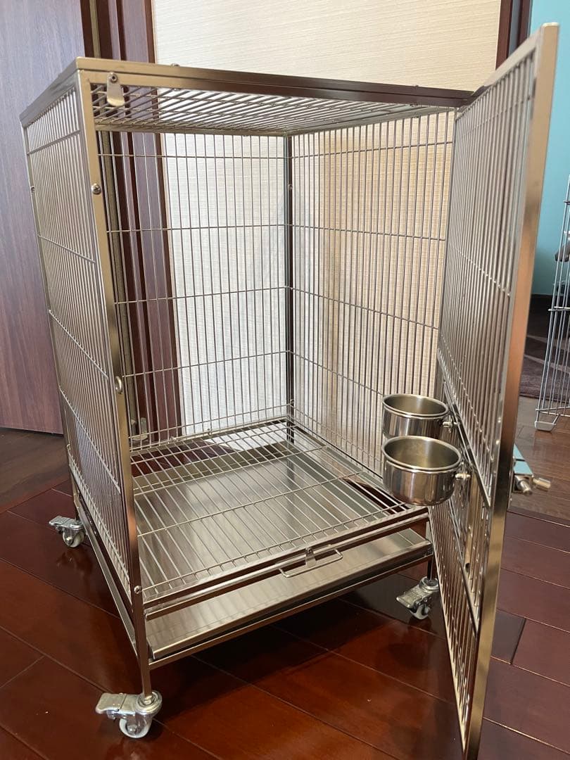 こんぱまる製　ステンレスケージ大(細)　Y212