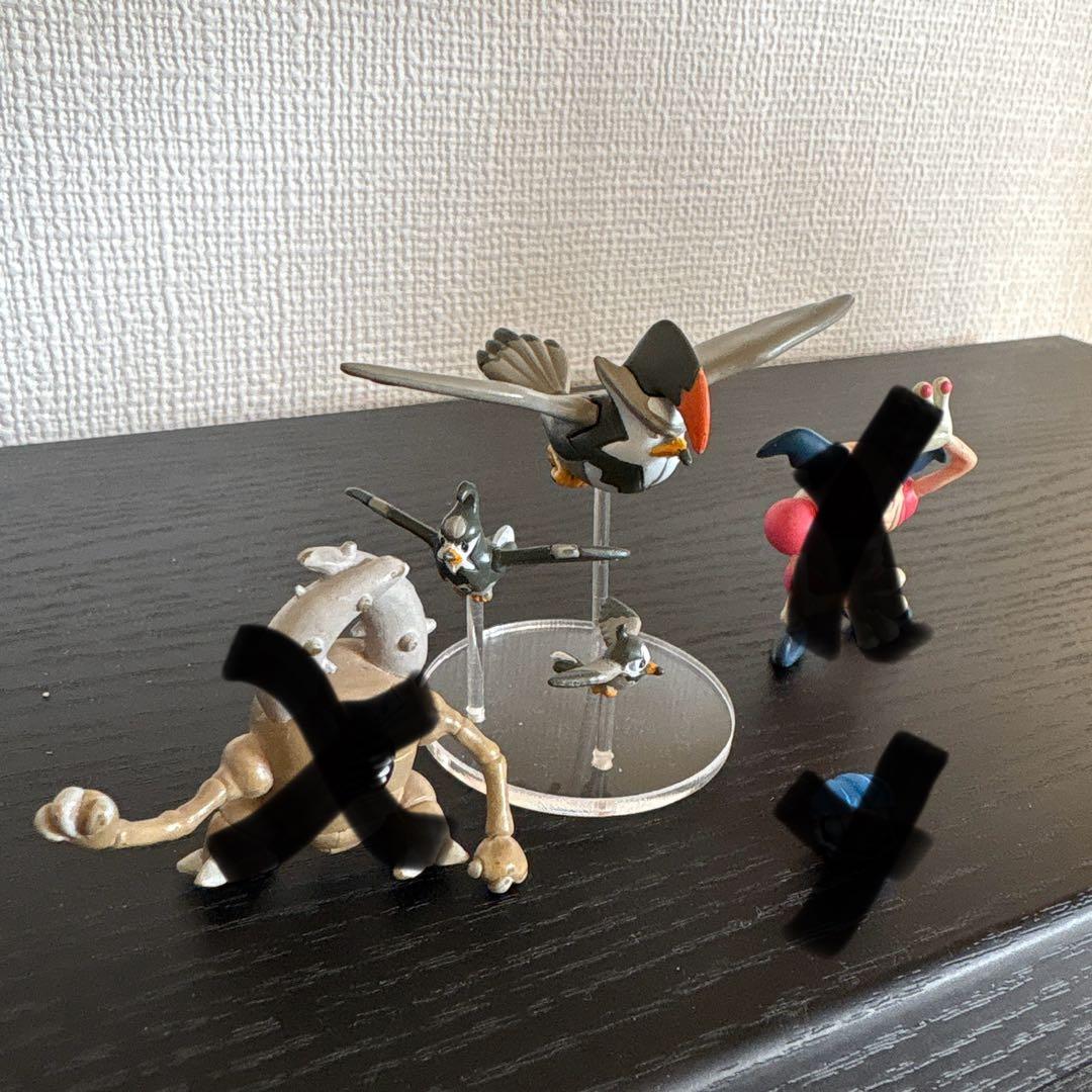 立体ポケモン図鑑　まとめ売り　ムクホーク★レア★