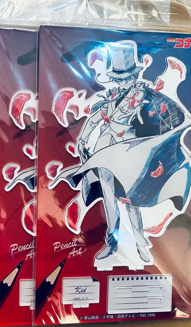 名探偵コナン 怪盗キッド アクリルスタンド 缶バッジ