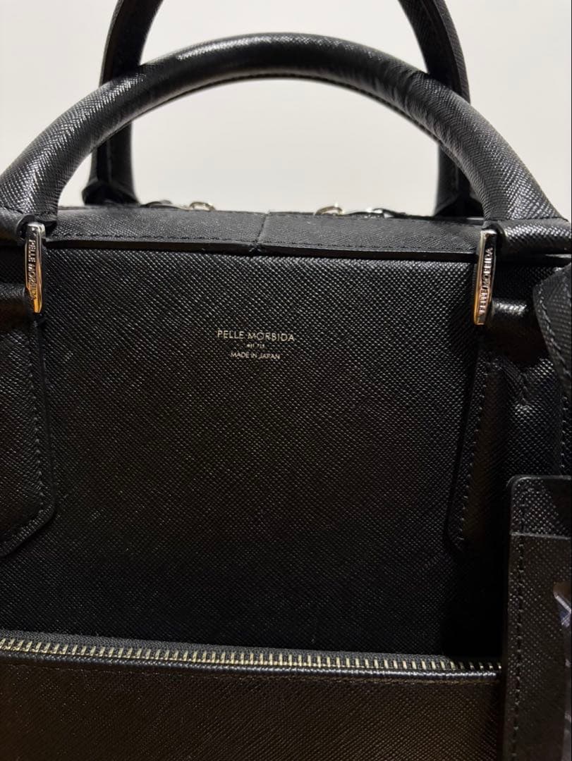 PELLE MORBIDA ビジネスバッグ ブラックCA013