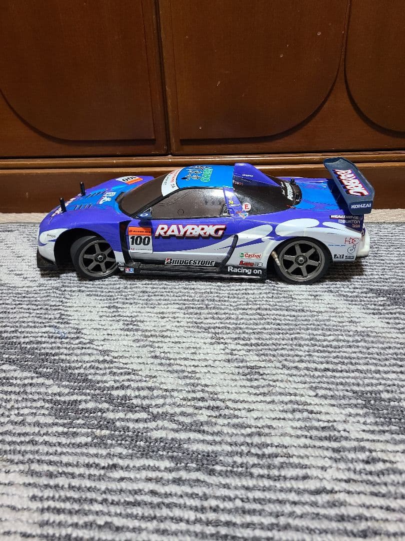 タミヤラジコン　TA04PROカーボンシャーシフルベアNSXボディ付き