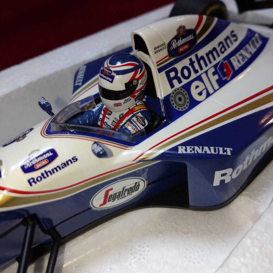 カスタム 1/18 ウィリアムズ FW16 ナイジェル マンセル ロスマンズ