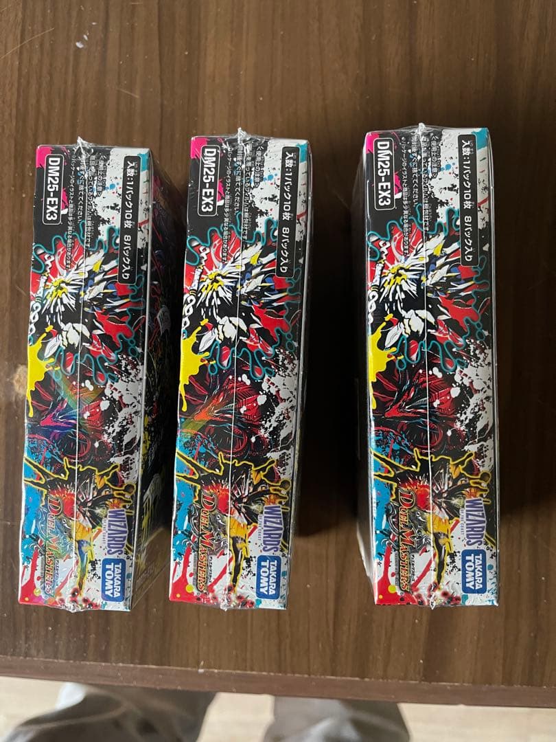 新品未開封 邪神爆発 デュエナマイト 王道W DM25-EX3 x 3BOX