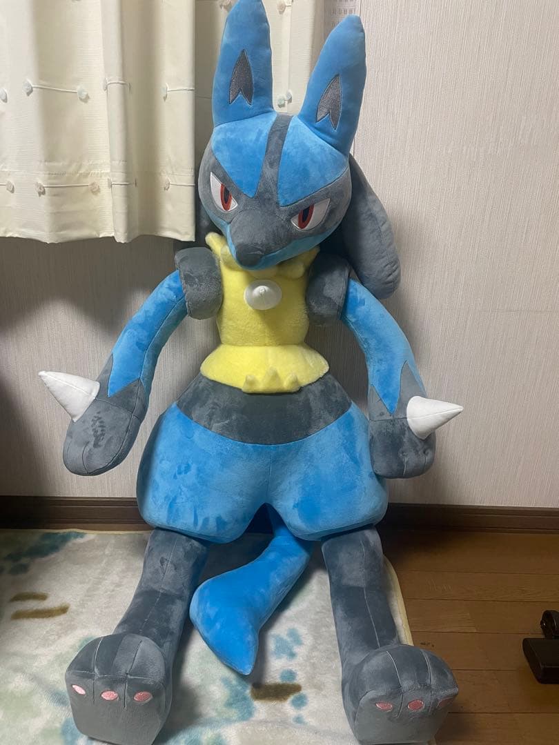 ポケモンセンターオンライン ルカリオ 等身大 ぬいぐるみ