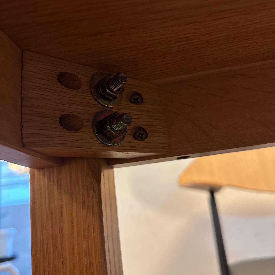 ナチュラルウッド ダイニングテーブル 長さ1800 幅800 高さ720 値下げ