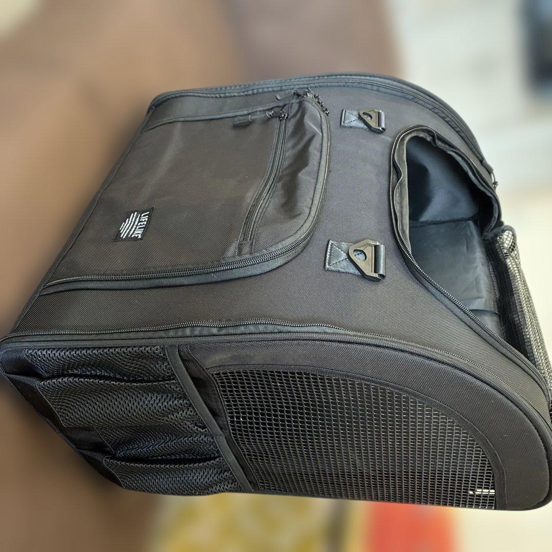 LIFELINE ブラック キャリーバッグ　リュック