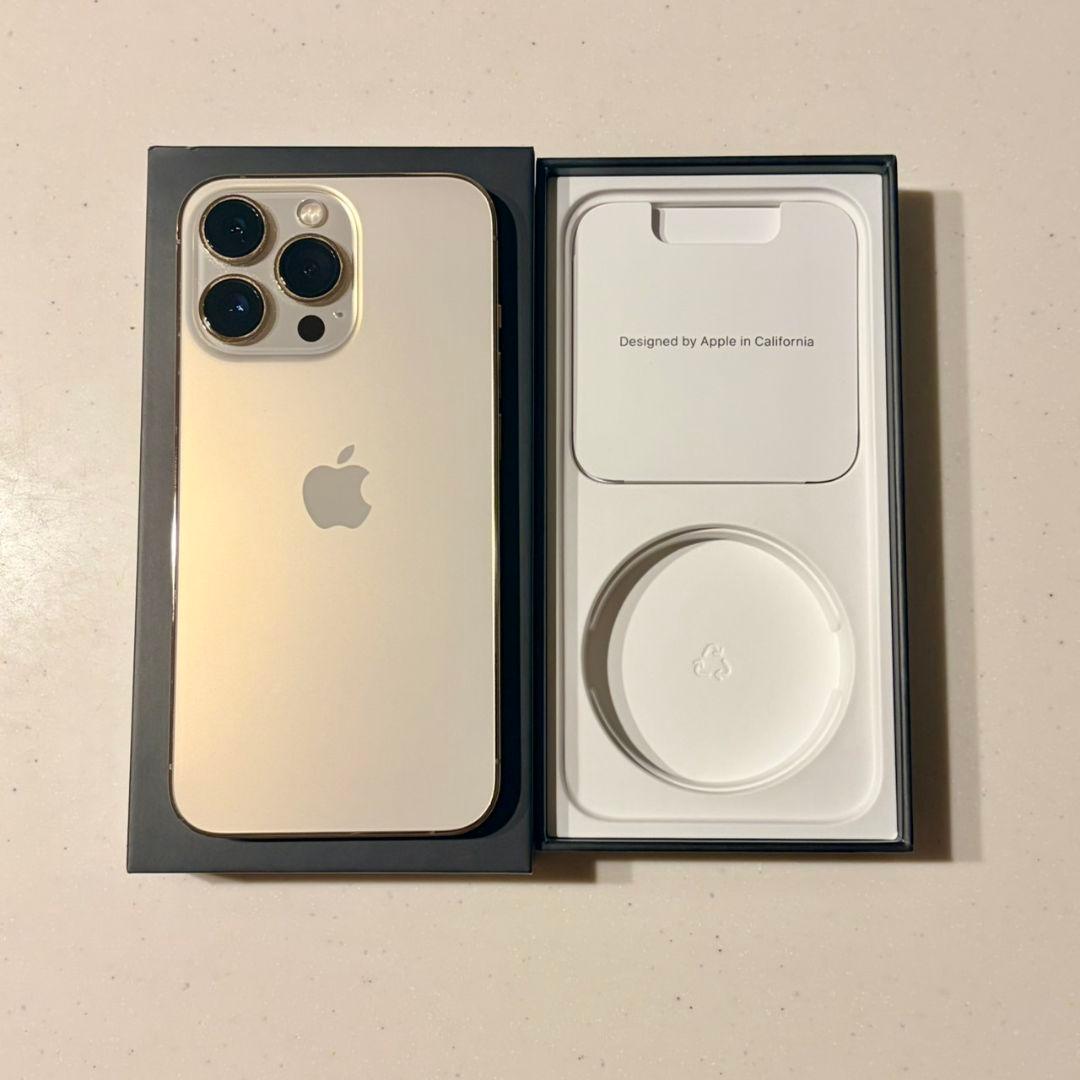 【美品】Apple iPhone 13 pro ゴールド 本体 256GB