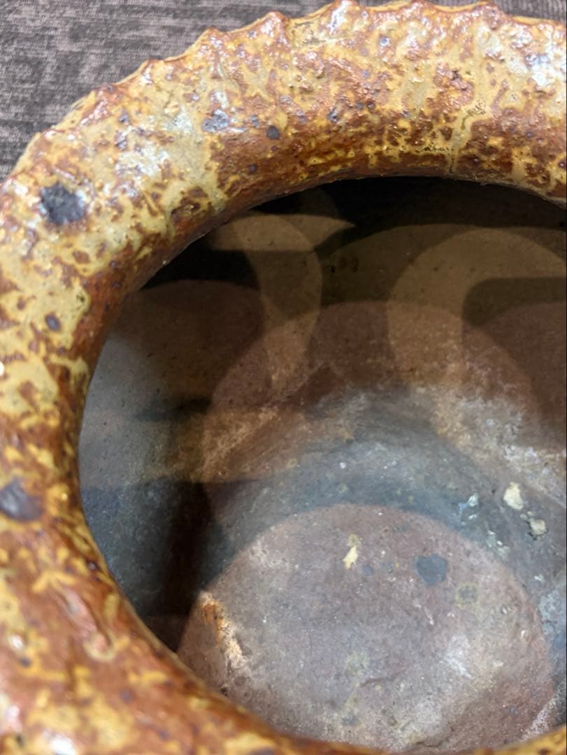 常滑焼　壺　澤田重治作