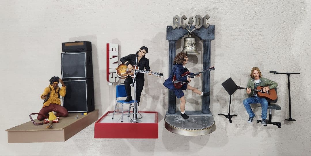 ギター　フィギュア　コレクション　バラ売り対応します